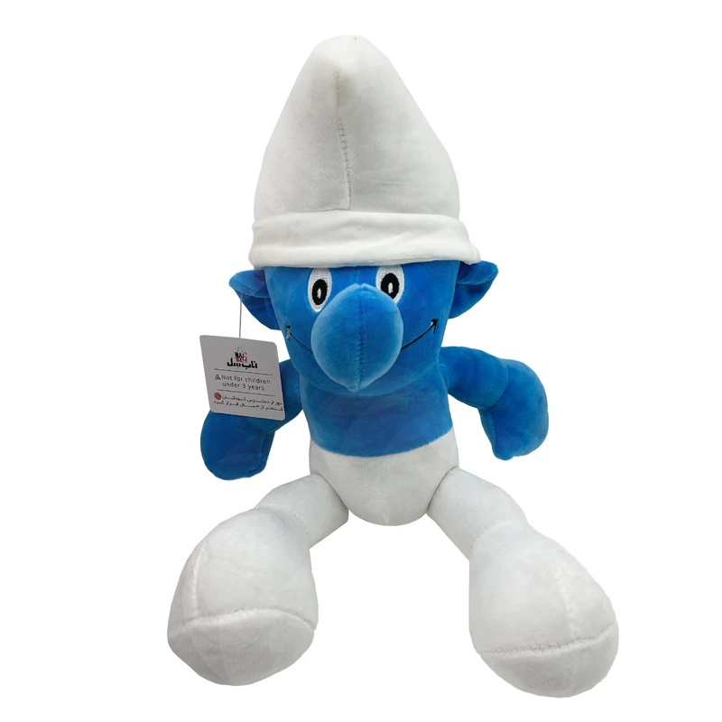 عروسک ناب سل مدل پولیشی اسمورف ارتفاع 40 سانتی متر