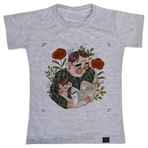 تی شرت دخترانه 27 مدل پدر و دختر کد G81