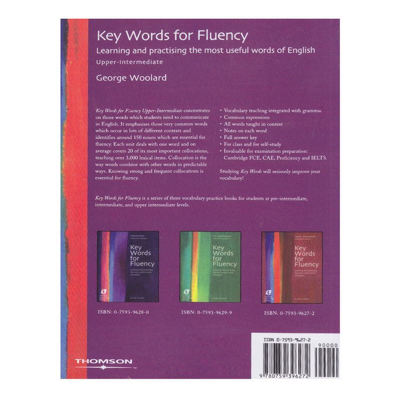 کتاب Key Words for Fluency Upper-Intermediate اثر Gorge Woolard انتشارات الوندپویان کتاب Key Words for Fluency Upper-Intermediate اثر Gorge Woolard انتشارات الوندپویان