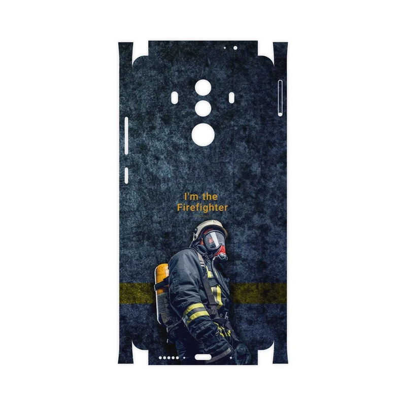 برچسب پوششی ماهوت مدل Firefighter-FullSkin مناسب برای گوشی موبایل هوآوی Mate 10 Pro