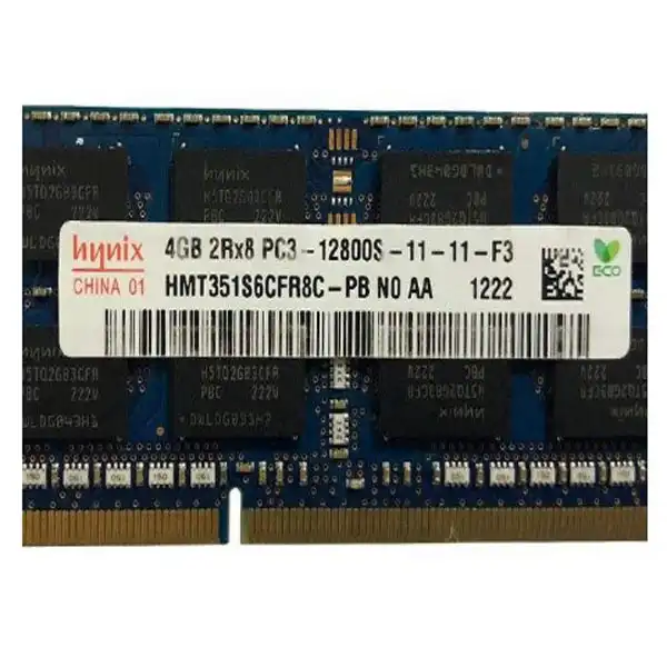 رم لپ تاپ DDR3 تک کاناله ۱۶۰۰ مگاهرتز CL11 هاینیکس مدل 12800s ظرفیت 4 گیگابایت