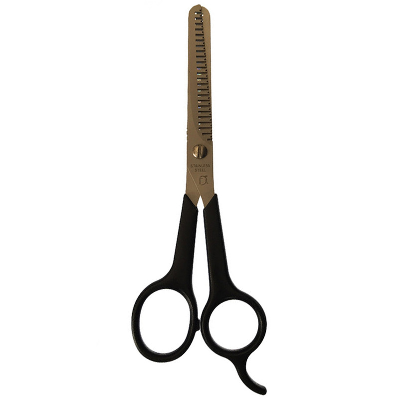 قیچی پیتاژ مدل دو لبه کد R34C به همراه شانه مو قیچی پیتاژ مدل دو لبه کد R34C به همراه شانه مو