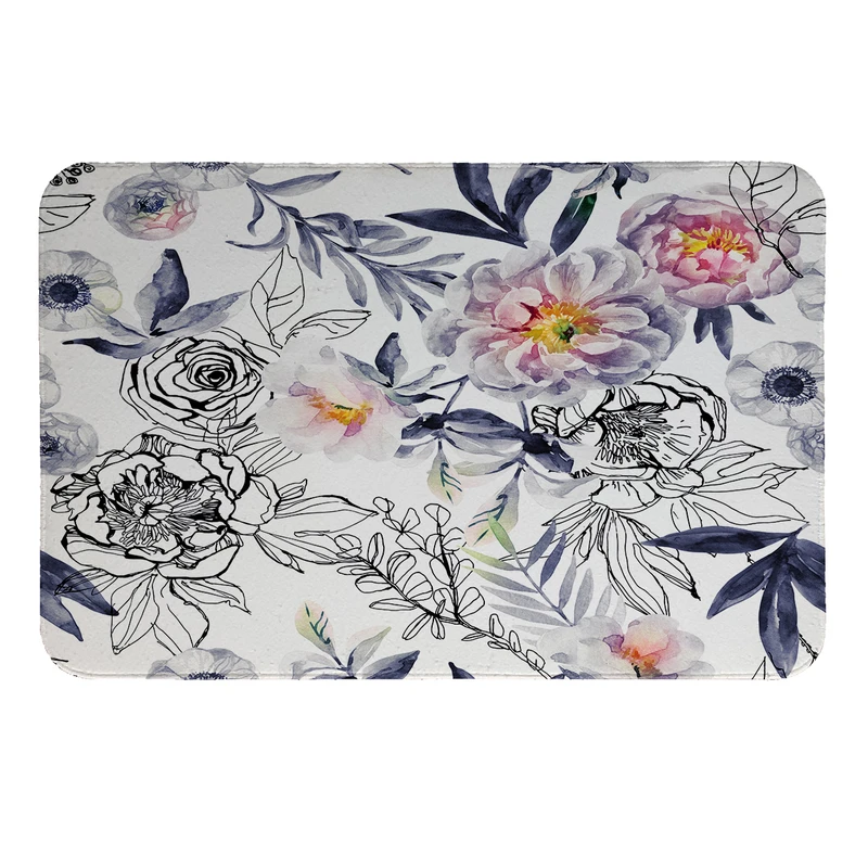 پادری طرح گل کد 6025 سایز 50 × 70 سانتی متر