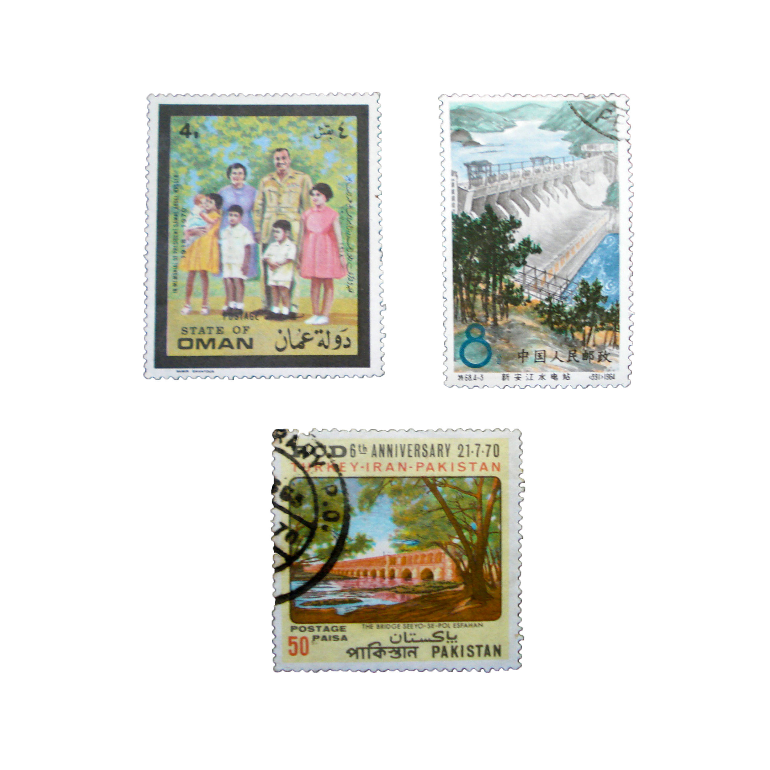  تمبر یادگاری طرح تاریخی کد tar-901 مجموعه 3 عددی