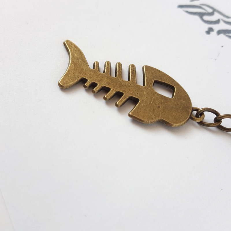 جاکلیدی دخترانه نمدیکا طرح استخوان ماهی