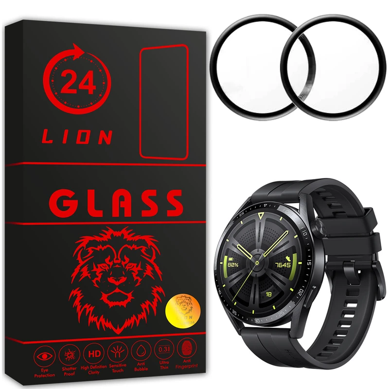  محافظ صفحه نمایش لاین مدل RT007 مناسب برای ساعت هوشمند هوآوی Watch GT3 46mm بسته دو عددی