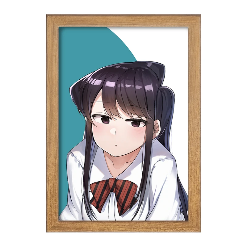 تابلو خندالو مدل انیمه کومی سان  کد 16066