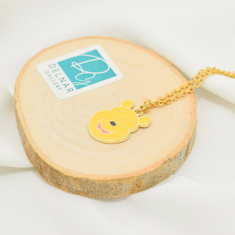 گردنبند دخترانه دلنار گالری مدل winnie the pooh گردنبند دخترانه دلنار گالری مدل winnie the pooh