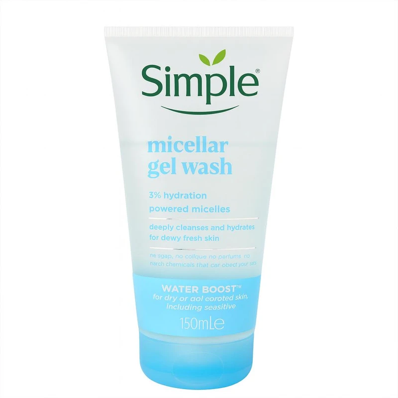 ژل شست‌وشوی صورت سمپل مدل Bl مناسب برای انواع پوست حجم 150 میلی‌لیتر