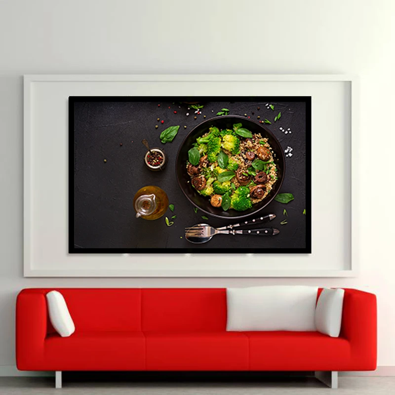 تابلو مدل دکوراتیو طرح آشپزخانه کد 0518