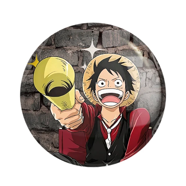 مگنت خندالو طرح لوفی انیمه وان پیس One Piece کد 10535