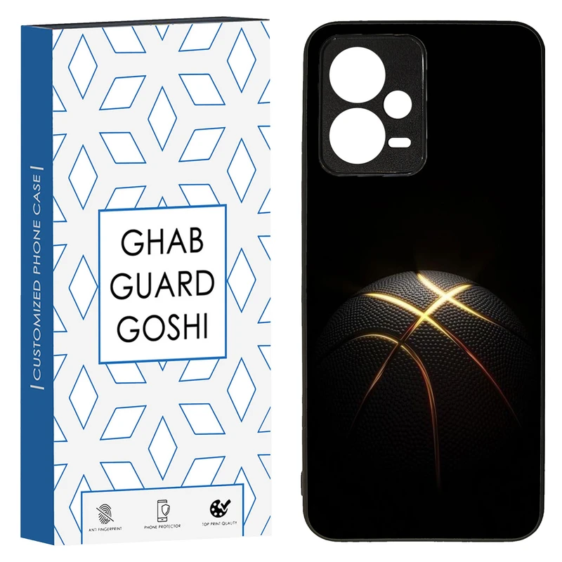 کاور قاب گارد گوشی طرح بسکتبال کد TPU-103 مناسب برای گوشی موبایل شیائومی Redmi Note 12 5G / Poco X5 5G