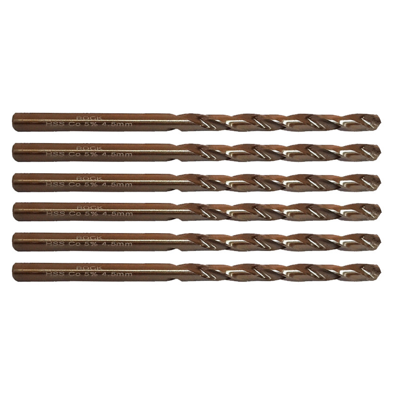 مته کبالت راک مدل HT -004.5 سایز 4.5 میلی متر مجموعه شش عددی