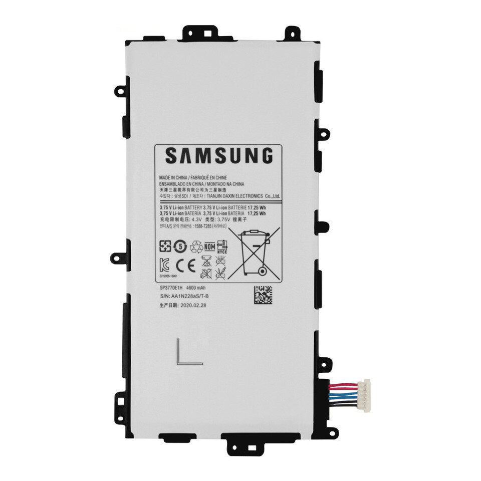 باتری تبلت مدل SP3770E1H65 ظرفیت 4600 میلی آمپر ساعت مناسب برای تبلت سامسونگ Galaxy NOTE 8