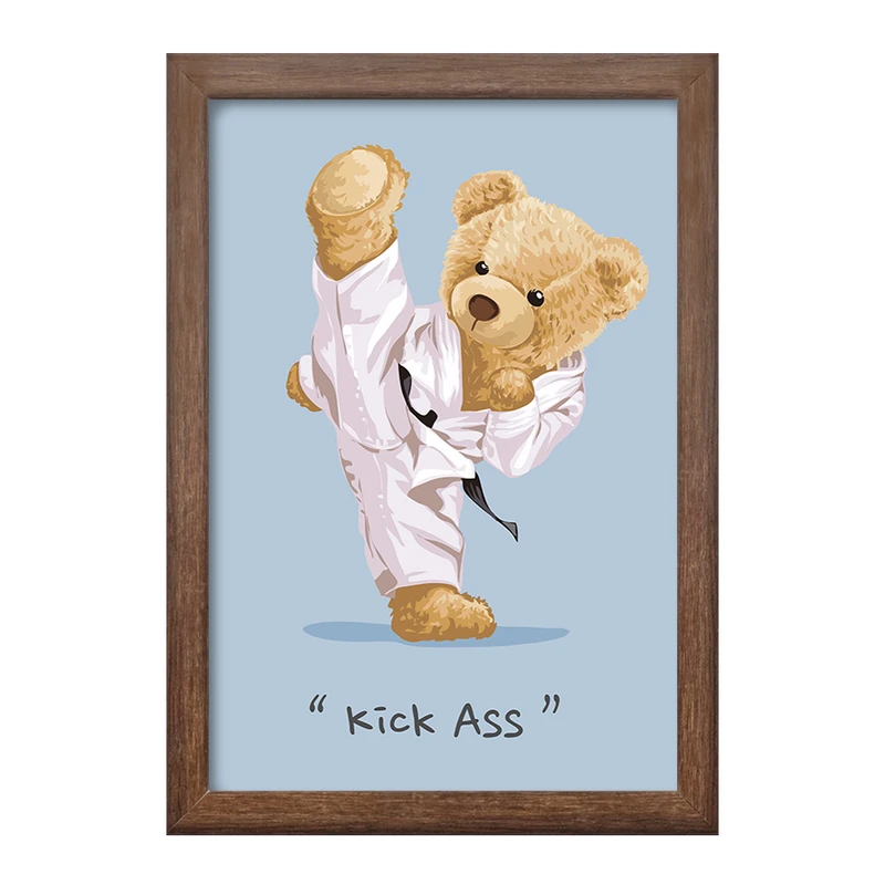 تابلو خندالو طرح تدی Teddy کد 26186