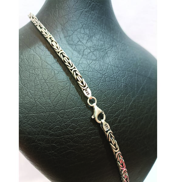 زنجیر نقره مردانه مدل TBSZEN65 زنجیر نقره مردانه مدل TBSZEN65