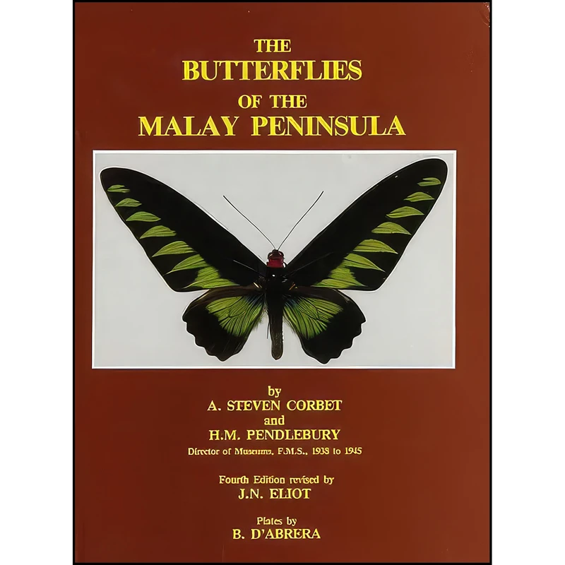 کتاب The butterflies of the Malay Peninsula اثر A. Steven Corbet انتشارات Malayan Nature Society