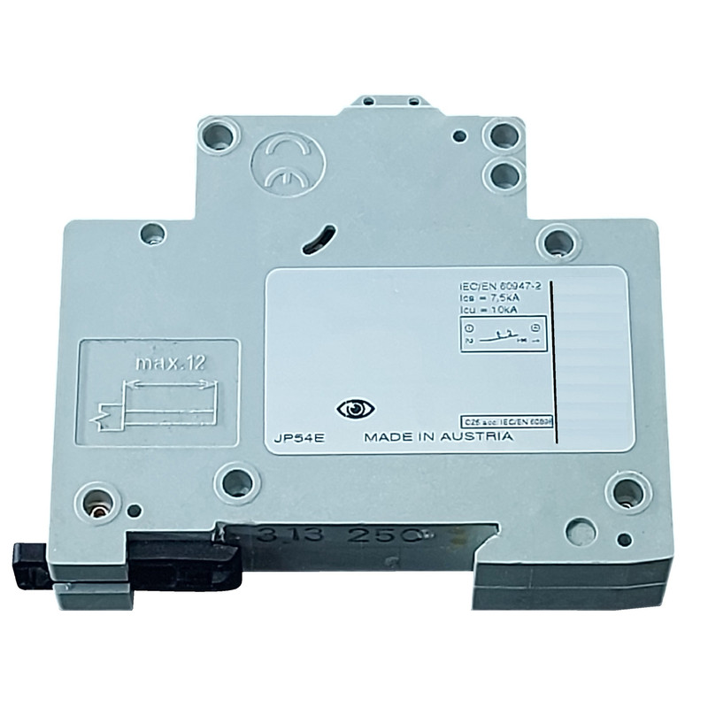 فیوز مینیاتوری تک فاز 25 آمپر مولر مدل Xpole FAZ-C25/DC