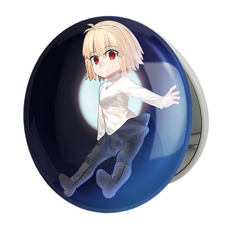 آینه جیبی خندالو طرح بازی تسوکی هیمه‌ (Tsukihime) مدل تاشو کد 34527