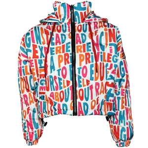 کاپشن زنانه کد 6045 رنگ سفید