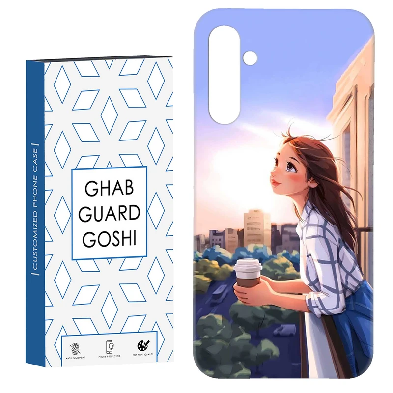 کاور قاب گارد گوشی طرح دخترانه کد Dimo-016 مناسب برای گوشی موبایل سامسونگ Galaxy S23 Fe