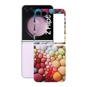 Remax cover sticker Leth model colored stone design suitable for Samsung Galaxy Z Flip5 mobile phone