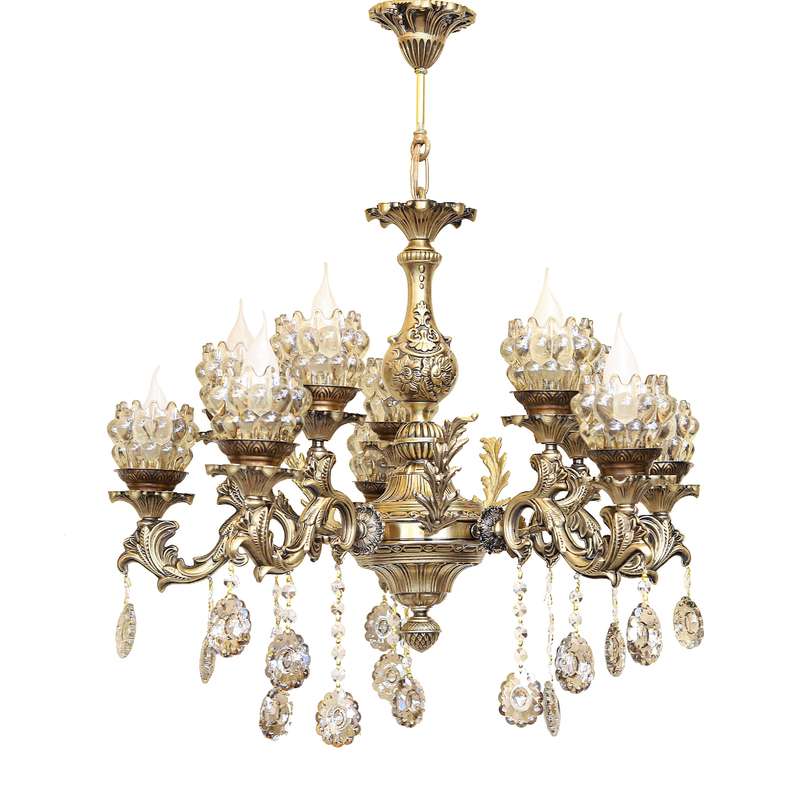 لوستر 10 شعله کد 1010