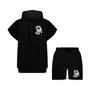 ست تی شرت و شلوارک مردانه مدل angry bear