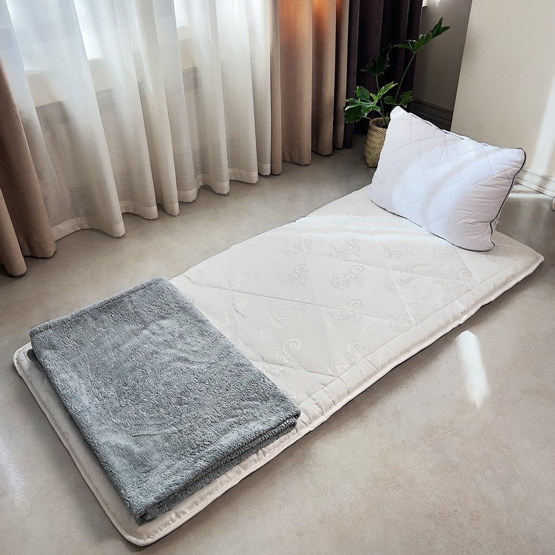 تشک مهمان صفاهوم مدل ژاگارد یک نفره سایز 80×180 سانتی متر