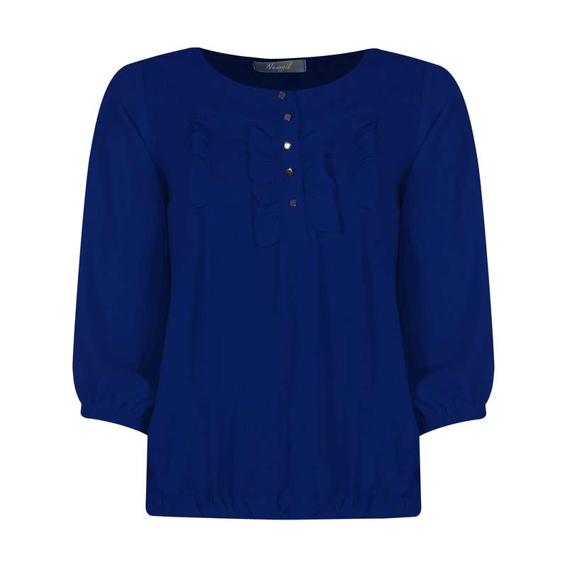 بلوز زنانه نیو نیل مدل b58-Blue