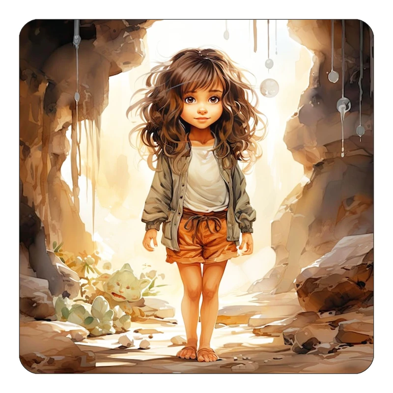 مگنت کاکتی طرح دختر مدل mp63245