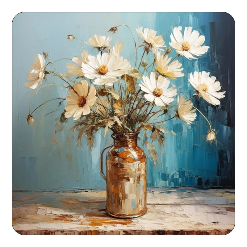 مگنت کاکتی طرح نقاشی رنگ روغن مدل mp72608