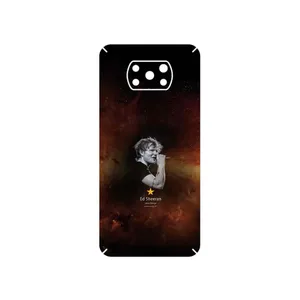 MAHOOT Ed Sheeran Cover Sticker for Xiaomi Poco X3 Pro