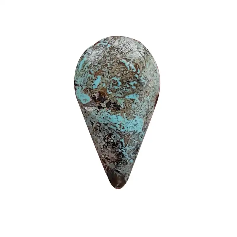 سنگ فیروزه نیشابور مدل اشکی کد NG2214