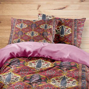 سرویس روتختی مدوپد طرح فرش چالشتر قابی لوزی مدل C-bakhtiary16 یک نفره 4 تکه