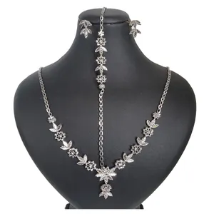 نیم ست طلا 18 عیار زنانه گالری یارطلا مدل تراش کد SR74-W