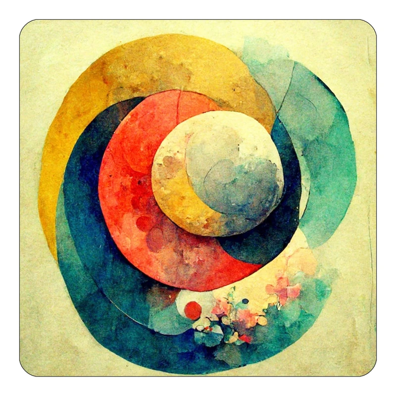 مگنت کاکتی طرح نقاشی رنگ روغن مدل mp69373