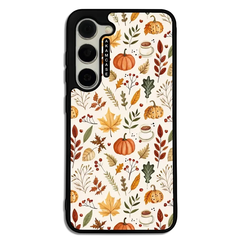 کاور آکام مدل AMC-WSGS23-PUMPKIN-21 مناسب برای گوشی موبایل سامسونگ Galaxy S23