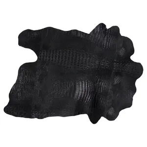 چرم طبیعی مدل بزی کورکودیل کد 02G013C
