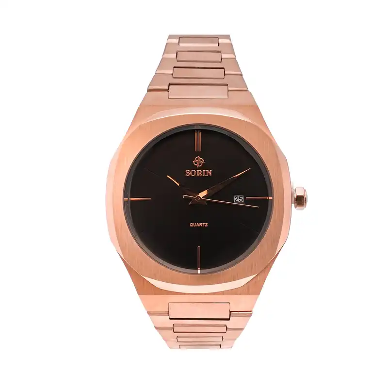 ست ساعت مچی عقربه ای زنانه و مردانه سورین مدل GL1182B-SRO3B