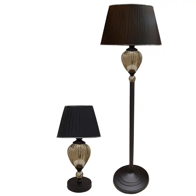 آباژور ایستاده و آباژور رومیزی مدل Jami.Black. 50