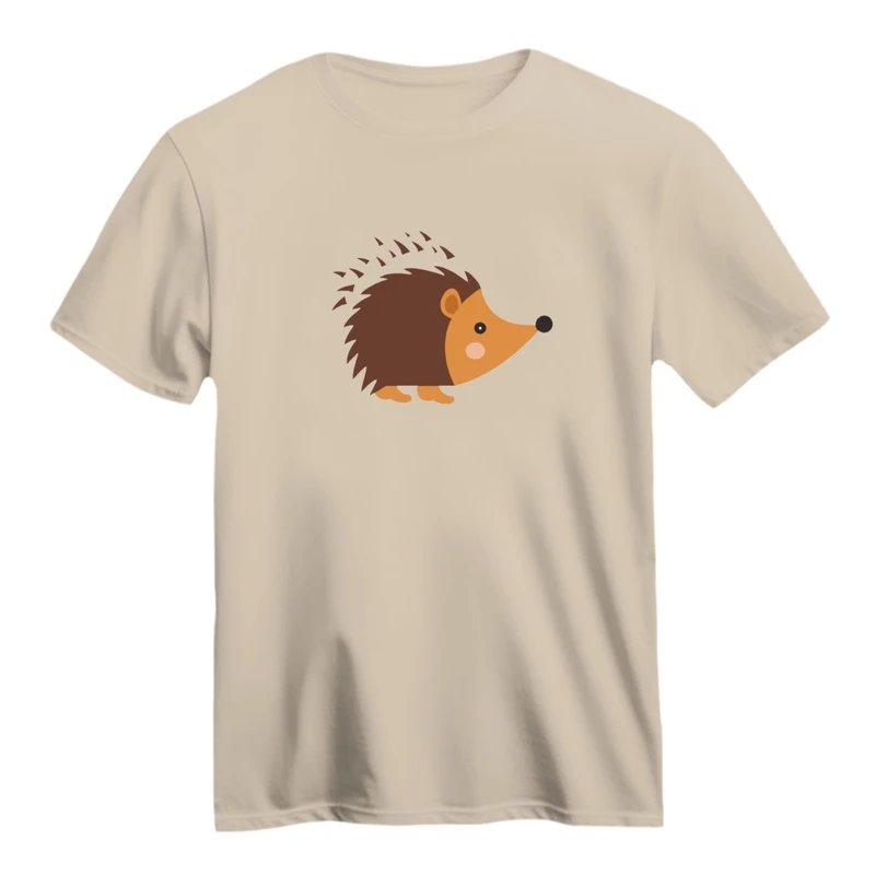 تی شرت آستین کوتاه زنانه مدل فایل جوجه تیغی