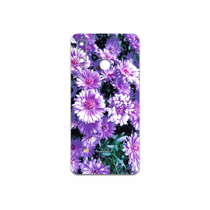 برچسب پوششی ماهوت مدل Purple-Flower مناسب برای گوشی موبایل هوآوی P30 Lite 48 MP Camera