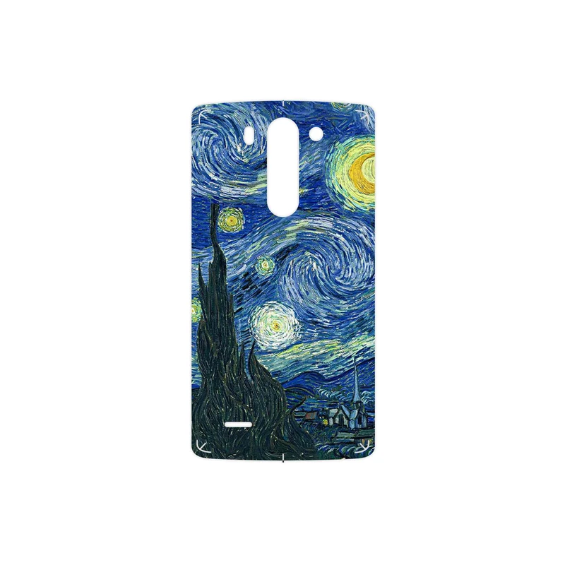 برچسب پوششی ماهوت مدل The Starry Night of van Gogh مناسب برای گوشی موبایل ال جی G3 Beat