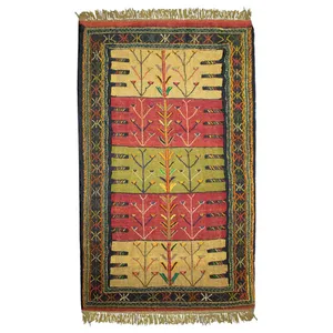 گلیم دستبافت دو متری کد 980759