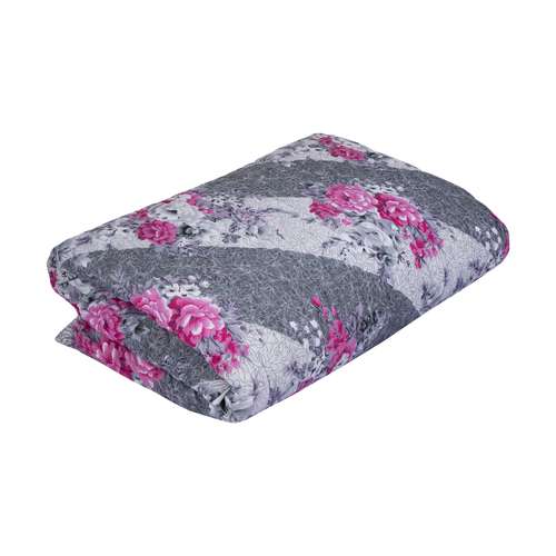 تشک مهمان طرح گل مدل لایکودوزی شده کد 001 یک نفره سایز 90×190 سانتی متر 