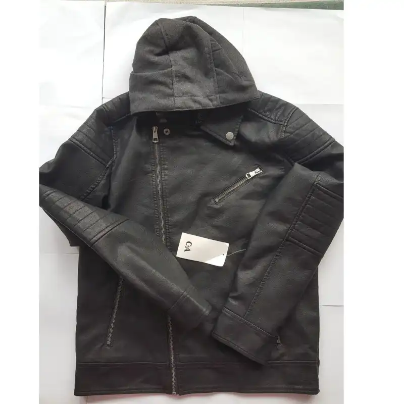 کت چرم مردانه سی اند ای مدل 2156231