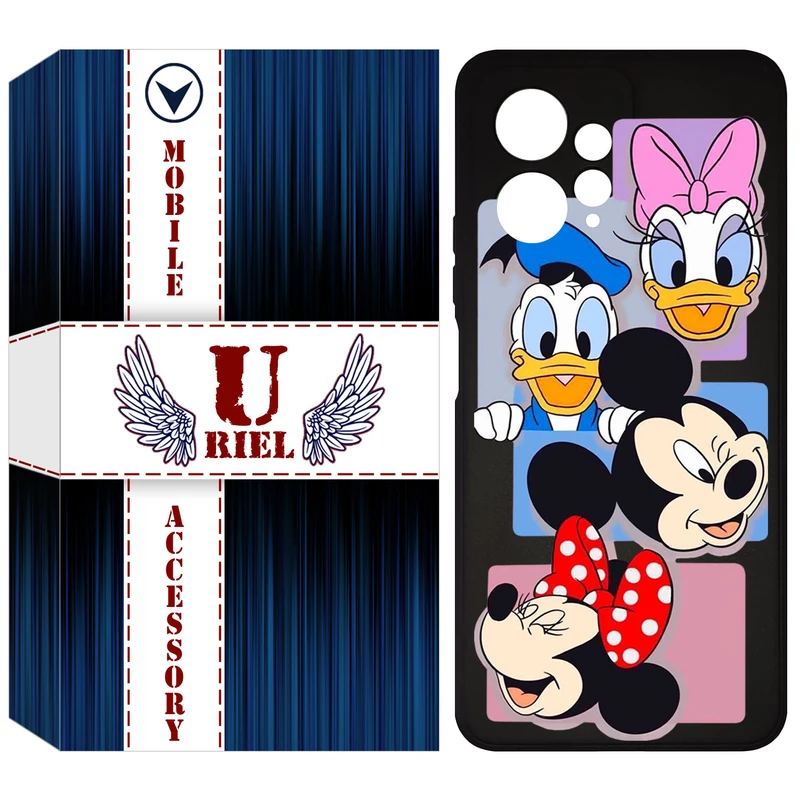 کاور یوریل مدل KSH کد 5 طرح عروسکی مناسب برای گوشی موبایل شیائومی Redmi Note 12 4G