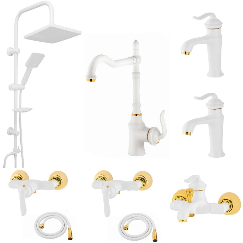 ست شیرالات ادرینا مدل جاسپر پلاس مجموعه ۹ عددی