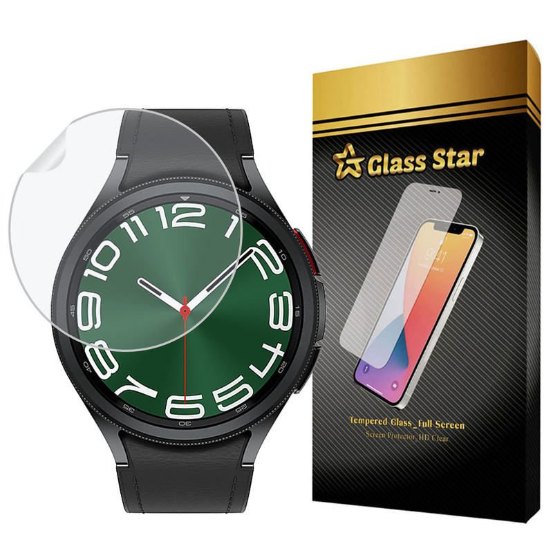 محافظ صفحه نمایش گلس استار مدل MTBWS مناسب برای ساعت هوشمند سامسونگ Galaxy Watch 6 Classic 43 mm